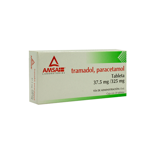 TRAMADOL / PARACETAMOL 325/37.5 mg 20 Tableta(s)
