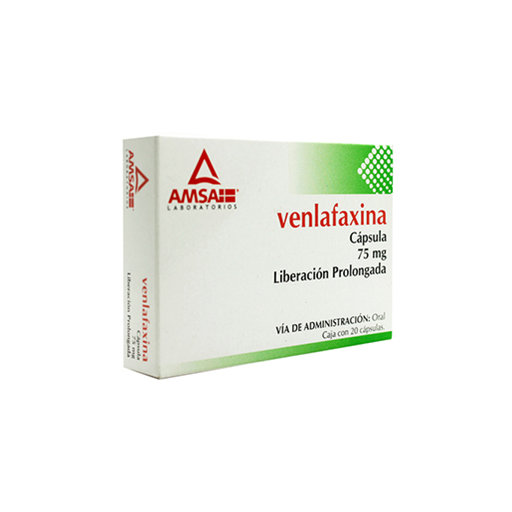 VENLAFAXINA 75 mg 20 Cápsula(s)