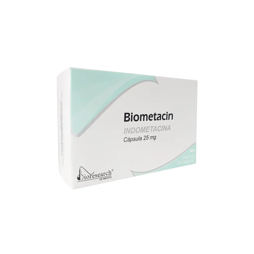 BIOMETACIN 25 mg 30 Cápsula(s)