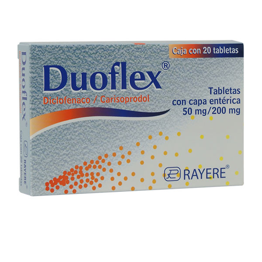 DUOFLEX 50/200 mg 20 Tableta(s)