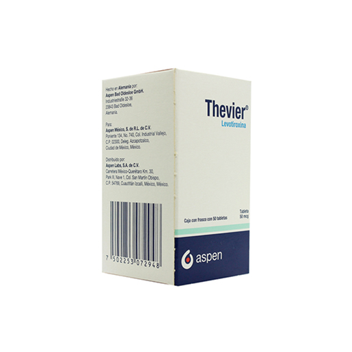 THEVIER 50 mcg 50 Tableta(s)