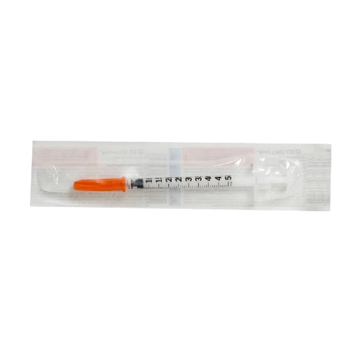 JERINGA DESCH P/INSULINA ULTRA FINA 0.5 ml 31 g X 8m 1 Jeringa