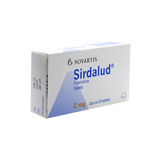 SIRDALUD 2 mg 20 Cápsula(s)