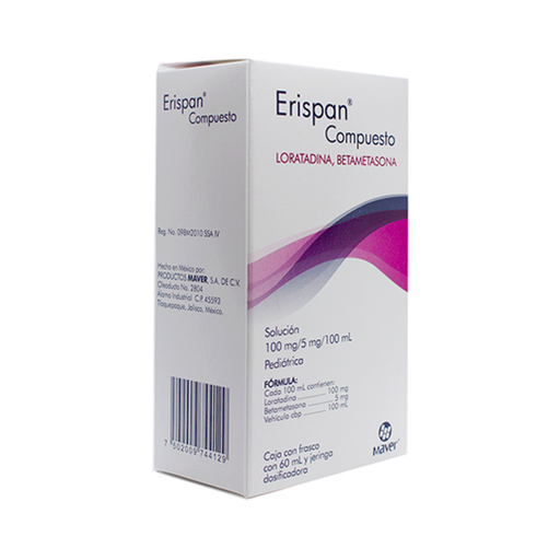 ERISPAN 100/5 mg 60 Mililitro