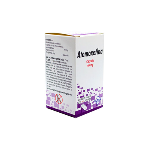 ATOMOXETINA 40 mg 14 Cápsula(s)