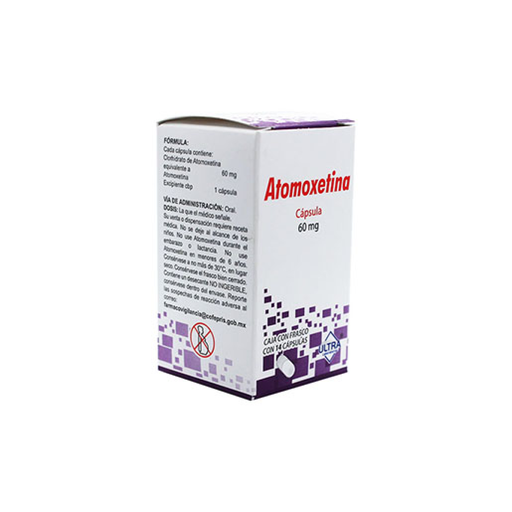 ATOMOXETINA 60 mg 14 Cápsula(s)