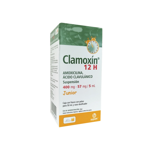 CLAMOXIN 12H JUNIOR 400/57 mg/5 ml 50 Mililitro