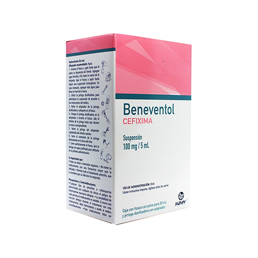 CEFIXIMA SUSP 100 mg/5 ml 50 Mililitro