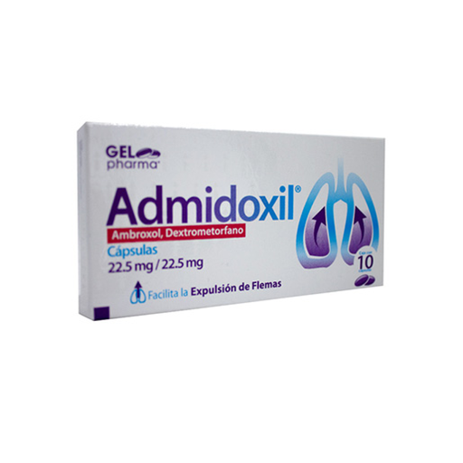ADMIDOXIL 22.5/22.5 mg 10 Cápsula(s)