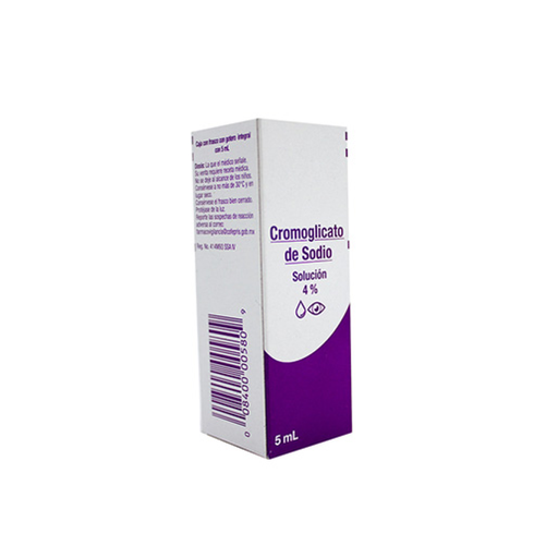 CROMOGLICATO DE SODIO 40 mg 5 Mililitro