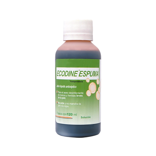 ECODINE ESPUMA 0.8 g 120 Mililitros