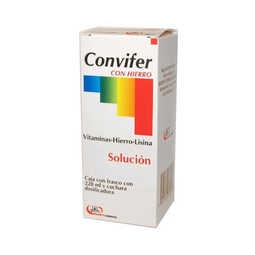 CONVIFER CON HIERRO - 220 Mililitros