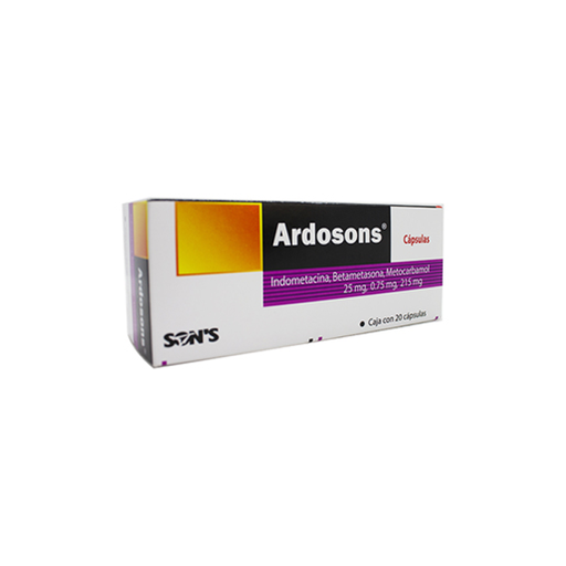 ARDOSONS 0.75/25/215 mg 20 Cápsula(s)