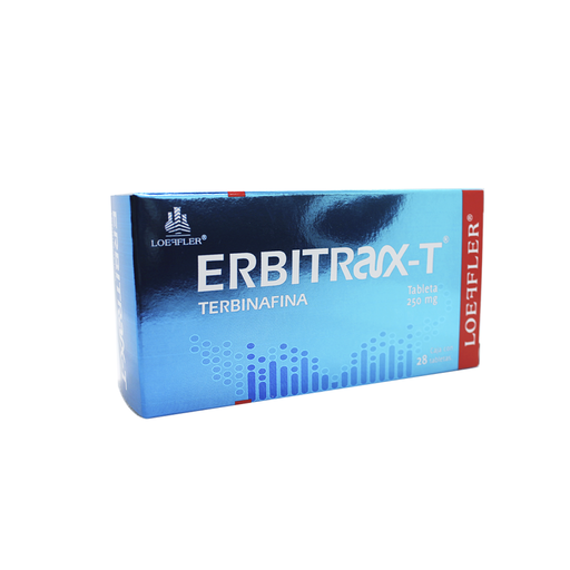ERBITRAX-T 250 mg 28 Tableta(s)