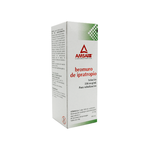 BROMURO DE IPRATROPIO 250 mcg 20 Mililitros