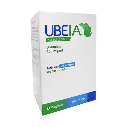 UBEIA 20 SOBRES 10 ML C/U 100 mg/ ml 20 Sobre(s)