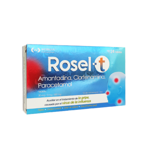 ROSEL-T 50/3/300 mg 24 Tableta(s)