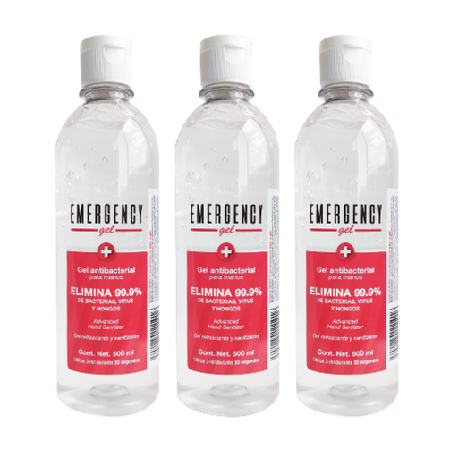 KIT EMERGENGY GEL - 1500 Mililitros