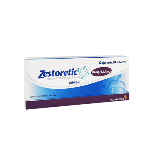 ZESTORETIC 20/12.5 mg 28 Tableta(s)
