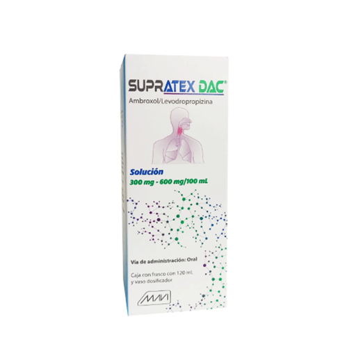 SUPRATEX DAC 600/300 mg 120 Mililitro
