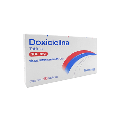 DOXICICLINA 100 mg 10 Tableta(s)