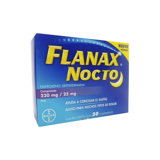 FLANAX NOCTO 220/25 mg 20 Tableta(s)