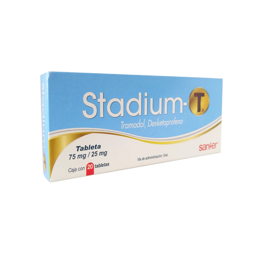 STADIUM-T 25/75 mg 20 Tableta(s)
