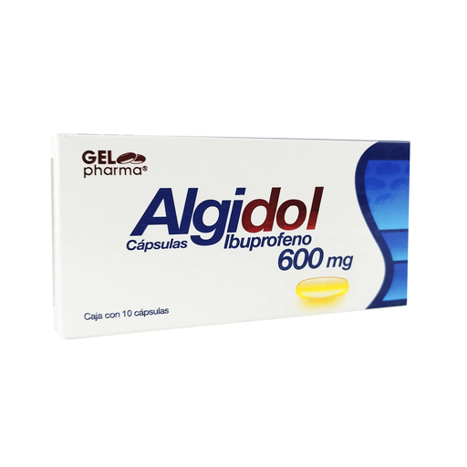 ALGIDOL 600 mg 10 Cápsula(s)