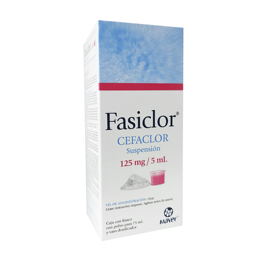 FASICLOR SUSP 125 mg/5 ml 75 Mililitros