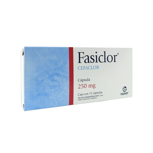 FASICLOR 250 mg 15 Cápsula(s)