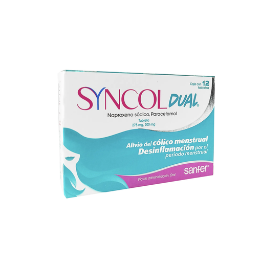 SYNCOL DUAL 275/300 mg 1 Tableta(s)
