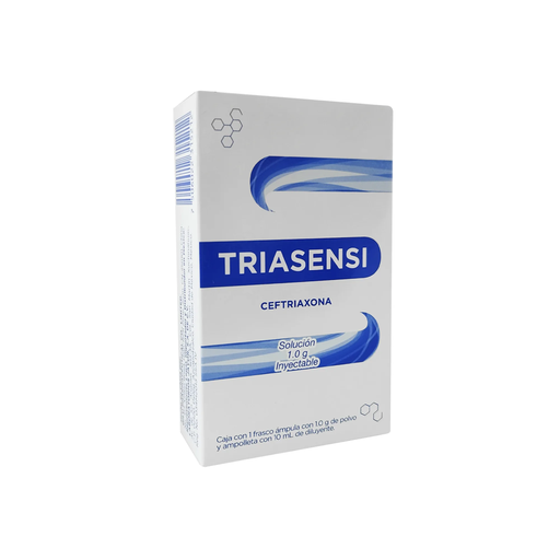 TRIASENSI 1 g 1 Frasco Ámpula