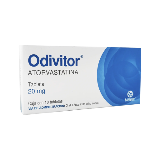 ODIVITOR 20 mg 10 Tableta(s)