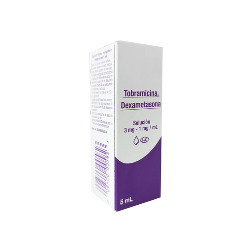 TOBRAMICINA/DEXAMETASONA 3/1 mg 5 Mililitros