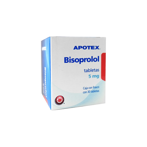 BISOPROLOL 5 mg 30 Tableta(s)