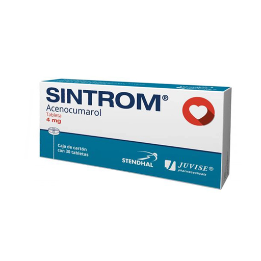 SINTROM 4 mg 30 Tableta(s)
