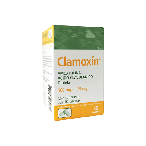 CLAMOXIN 500/125 mg 10 Tableta(s)