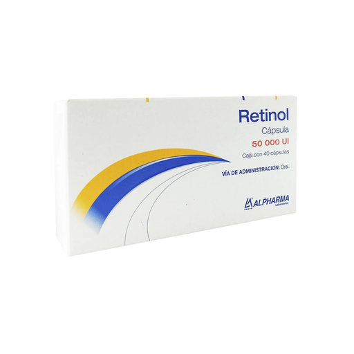 RETINOL 50000 UI 40 Cápsula(s)