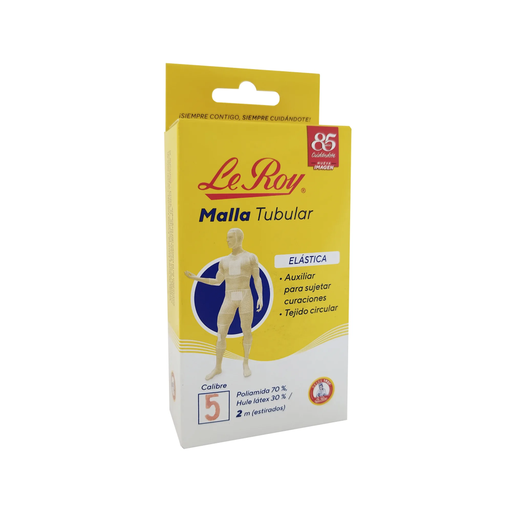 MALLA TUBULAR LE ROY CALIBRE 5 CON 2 M - 1 Pieza