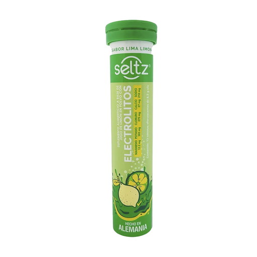 ELECTROLITOS EFERVESCENTES SELTZ LIMA LIMON - 13 Tableta(s)