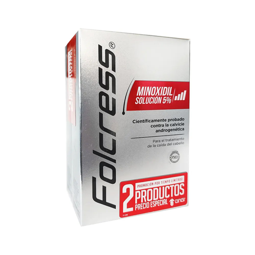FOLCRESS 5 % FCO 60 ML 2 X 1 5 mg 100 Mililitros