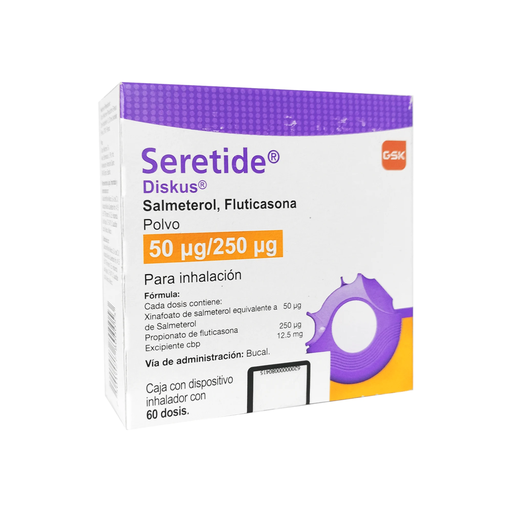 SERETIDE DISKUS 250/50 mcg 60 Dosis
