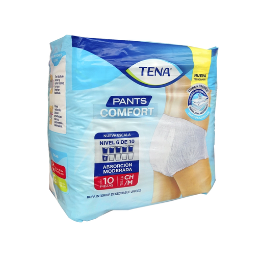 CALZON TENA PANTS CONFORT CH/M 10 Ropa Interior