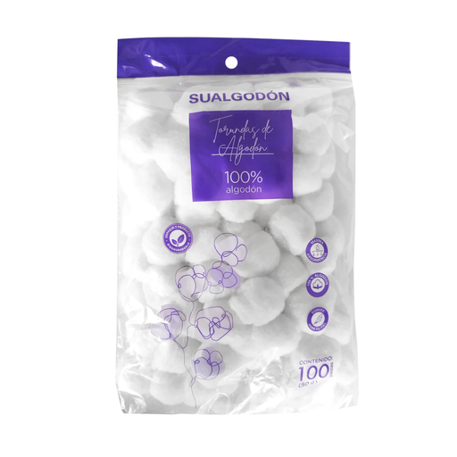 TORUNDA SSU ALGODON - 100 Piezas