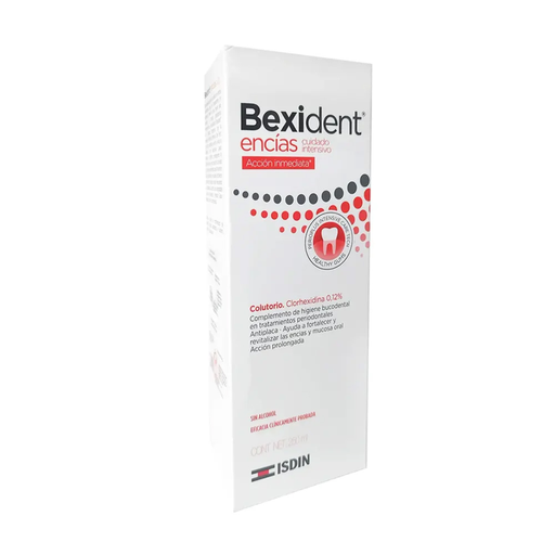 BEXIDENT ENCIAS COLUTORIO 0.12% 250 Mililitros
