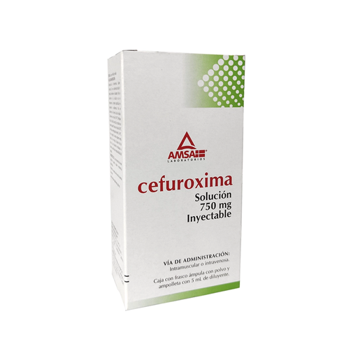 CEFUROXIMA 750 mg 5 Mililitros