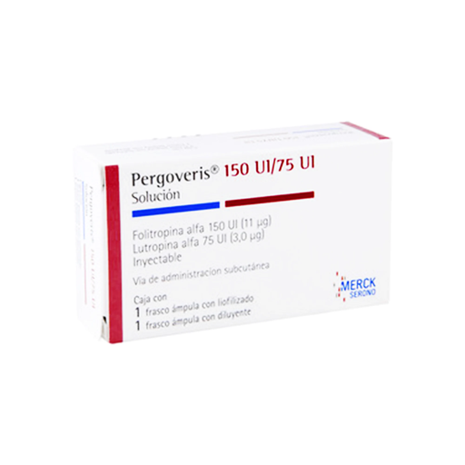 PERGOVERIS 150 / 75 UI 1 Frasco Ámpula