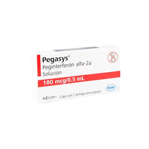 PEGASYS 180 mcg/5ml 1 Jeringa