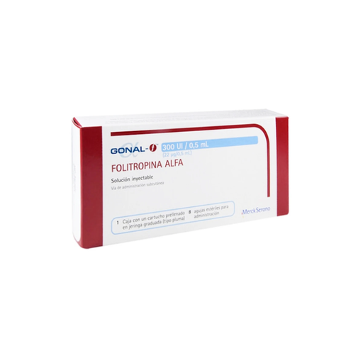 GONAL-F 300 UI (22 mcg)/ 0.5 ml 1 Pluma