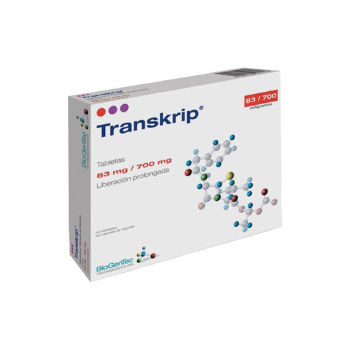 TRANSKRIP 83 / 700 mg 56 Tableta(s)